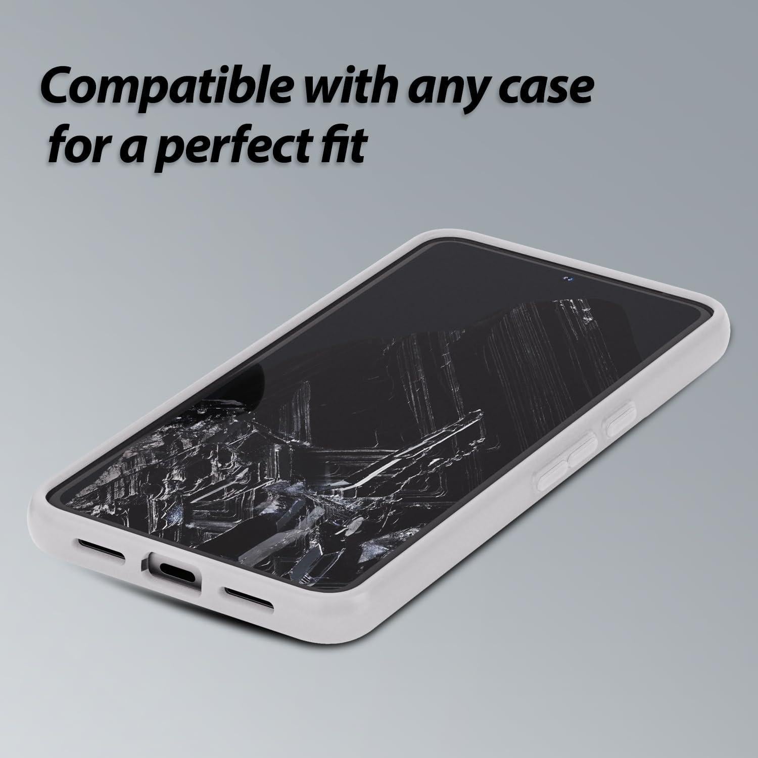 Protector de Pantalla Vidrio Templado Dome Glass para Google Pixel 8 - 2 Pack