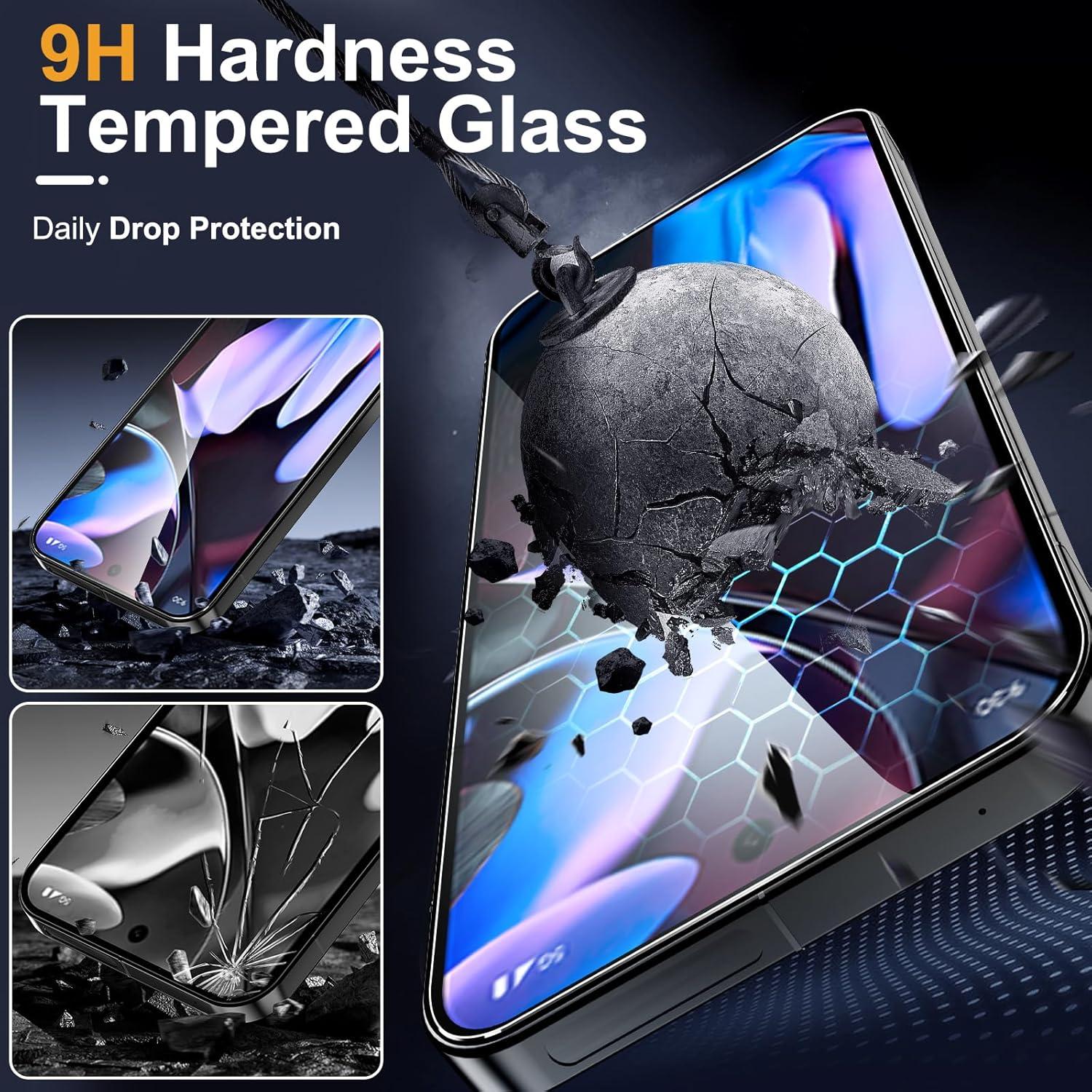 Protector de Pantalla LYWHL para Google Pixel 9/9 Pro - 3 Unidades