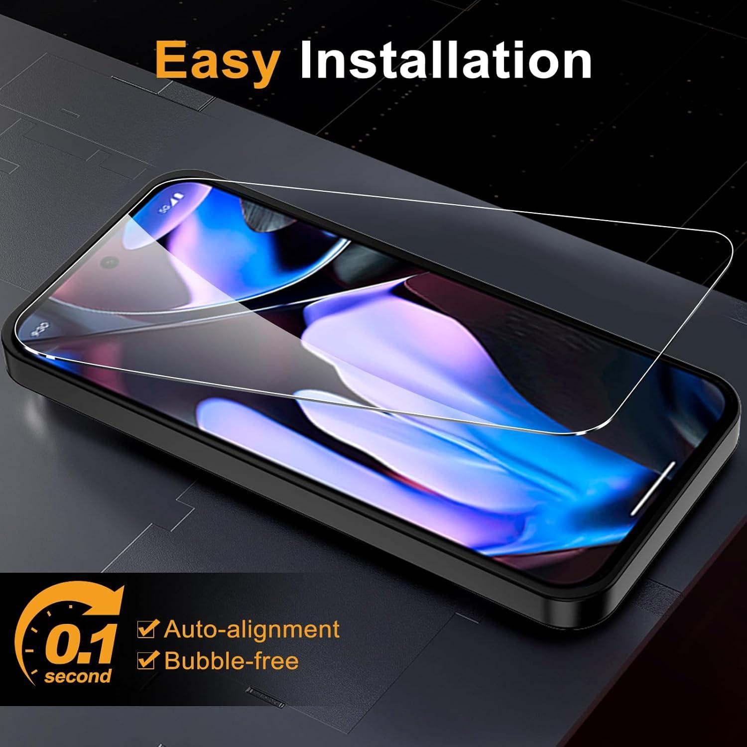 Protector de Pantalla LYWHL para Google Pixel 9/9 Pro - 3 Unidades