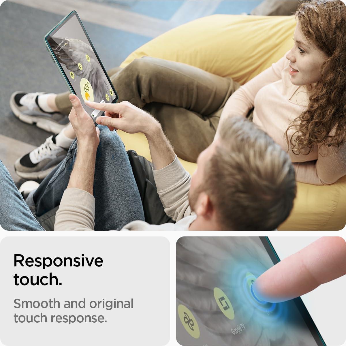 Protector de Pantalla Vidrio Templado Spigen para Pixel Tablet