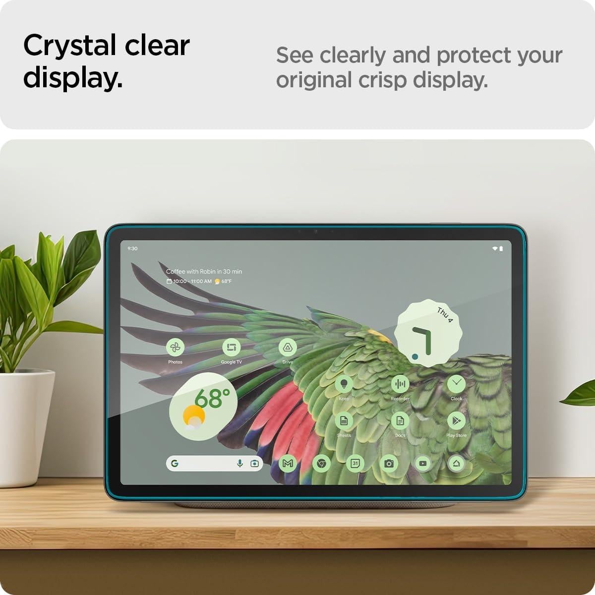 Protector de Pantalla Vidrio Templado Spigen para Pixel Tablet