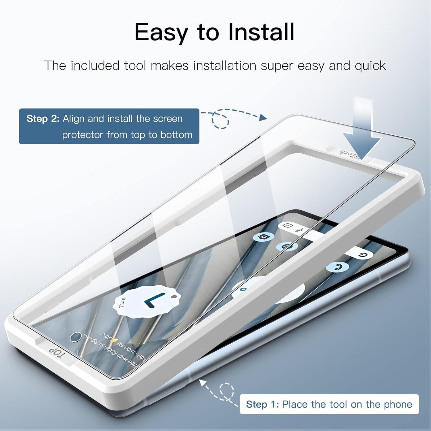 Protector de Pantalla JETech para Google Pixel 7a 6.1" HD