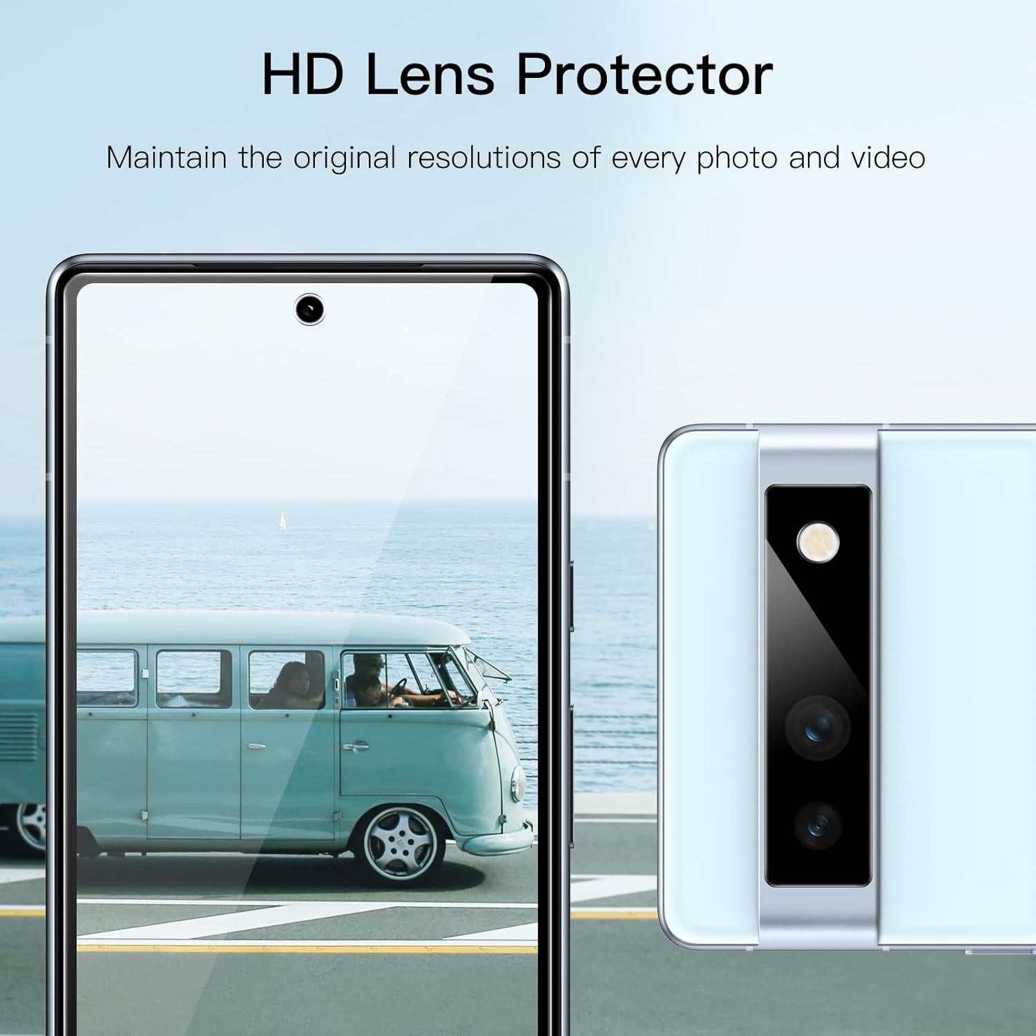 Protector de Pantalla JETech para Google Pixel 7a 6.1" HD