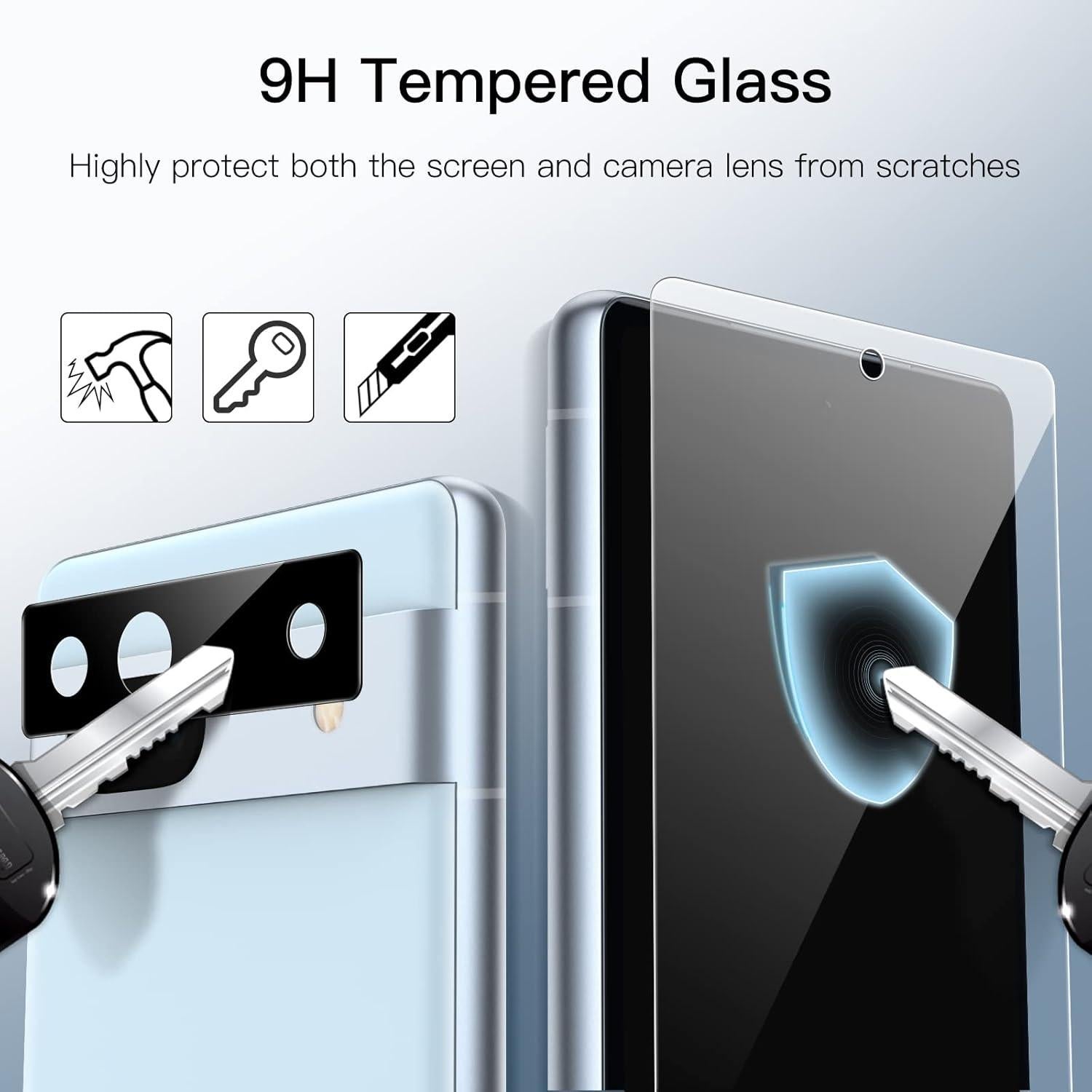 Protector de Pantalla JETech para Google Pixel 7a 6.1" HD