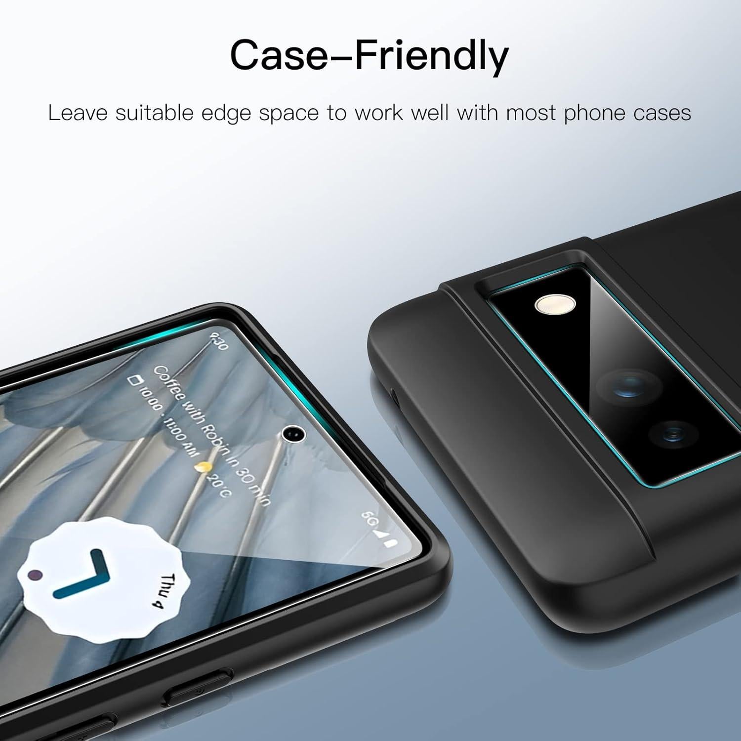 Protector de Pantalla JETech para Google Pixel 7a 6.1" HD