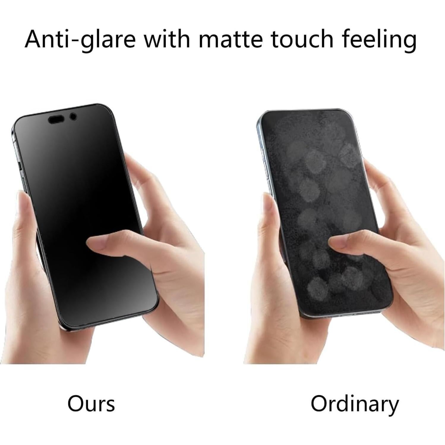 Paquete de 2 Protectores de Pantalla Mate BWEDXEZ para Google Pixel 9/9 Pro