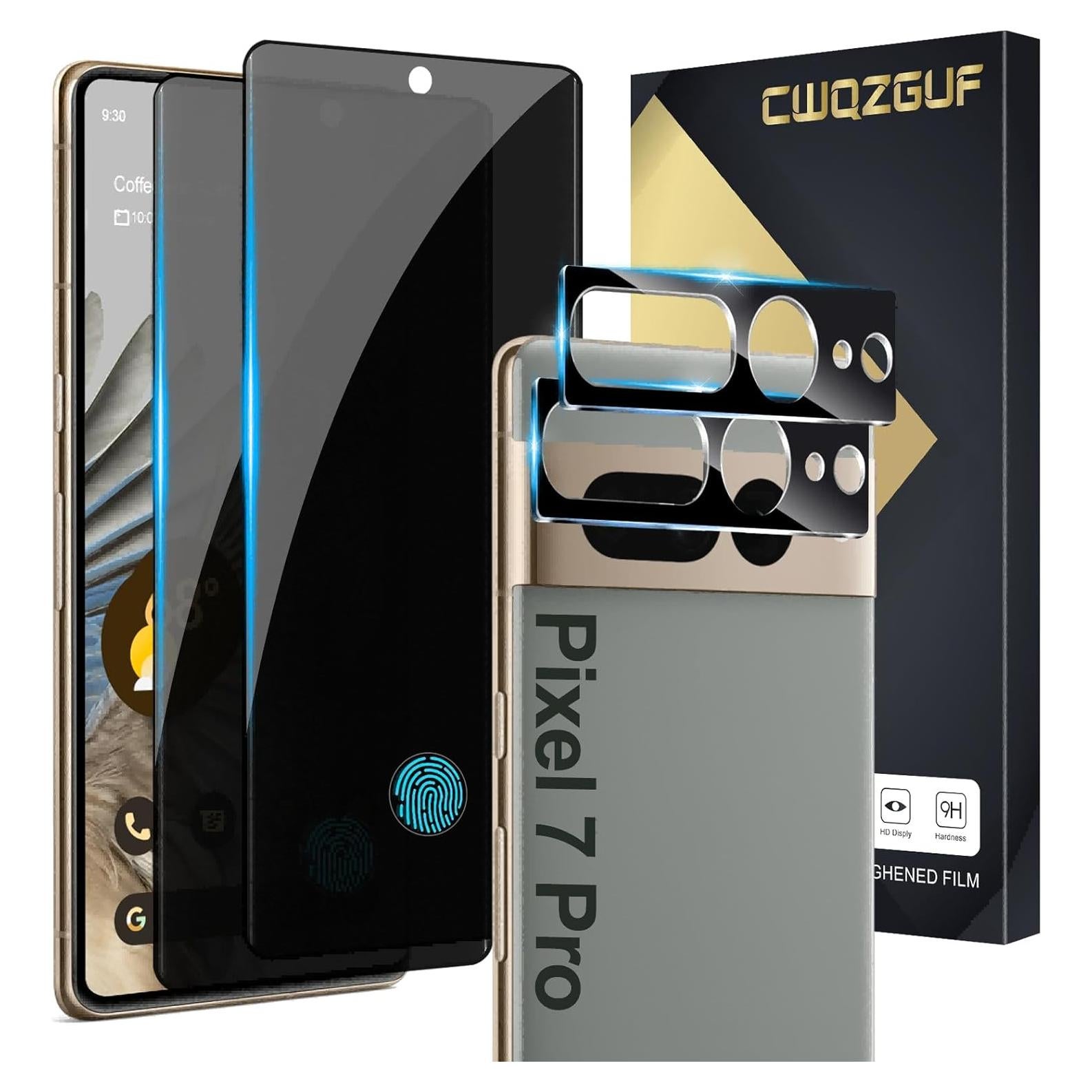 Protector de Pantalla Privado Vidrio Templado Pixel 7 Pro 5G