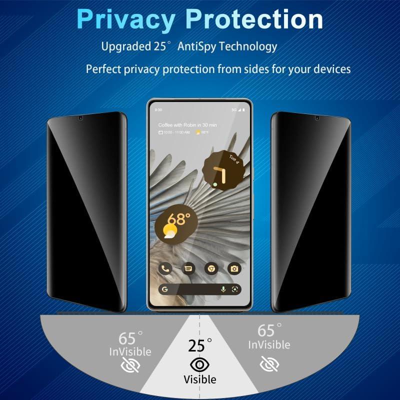 Protector de Pantalla Privado Vidrio Templado Pixel 7 Pro 5G