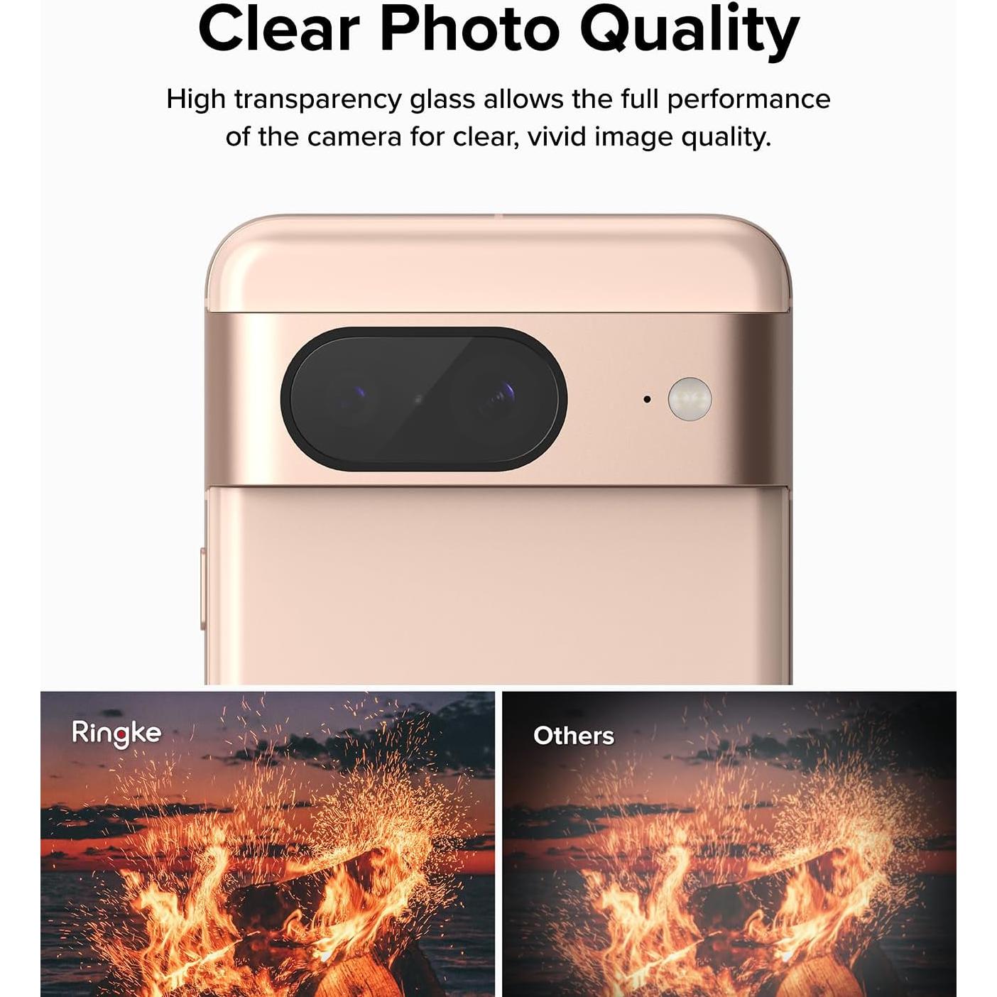 Protector de Lente de Cámara Ringke para Google Pixel 8 - Vidrio Templado