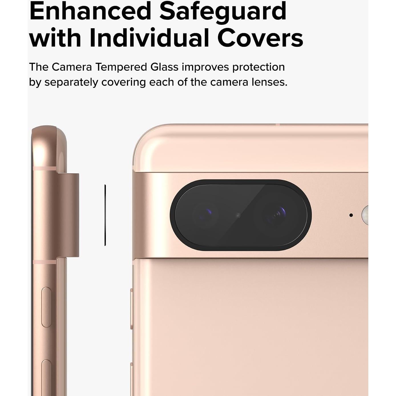 Protector de Lente de Cámara Ringke para Google Pixel 8 - Vidrio Templado