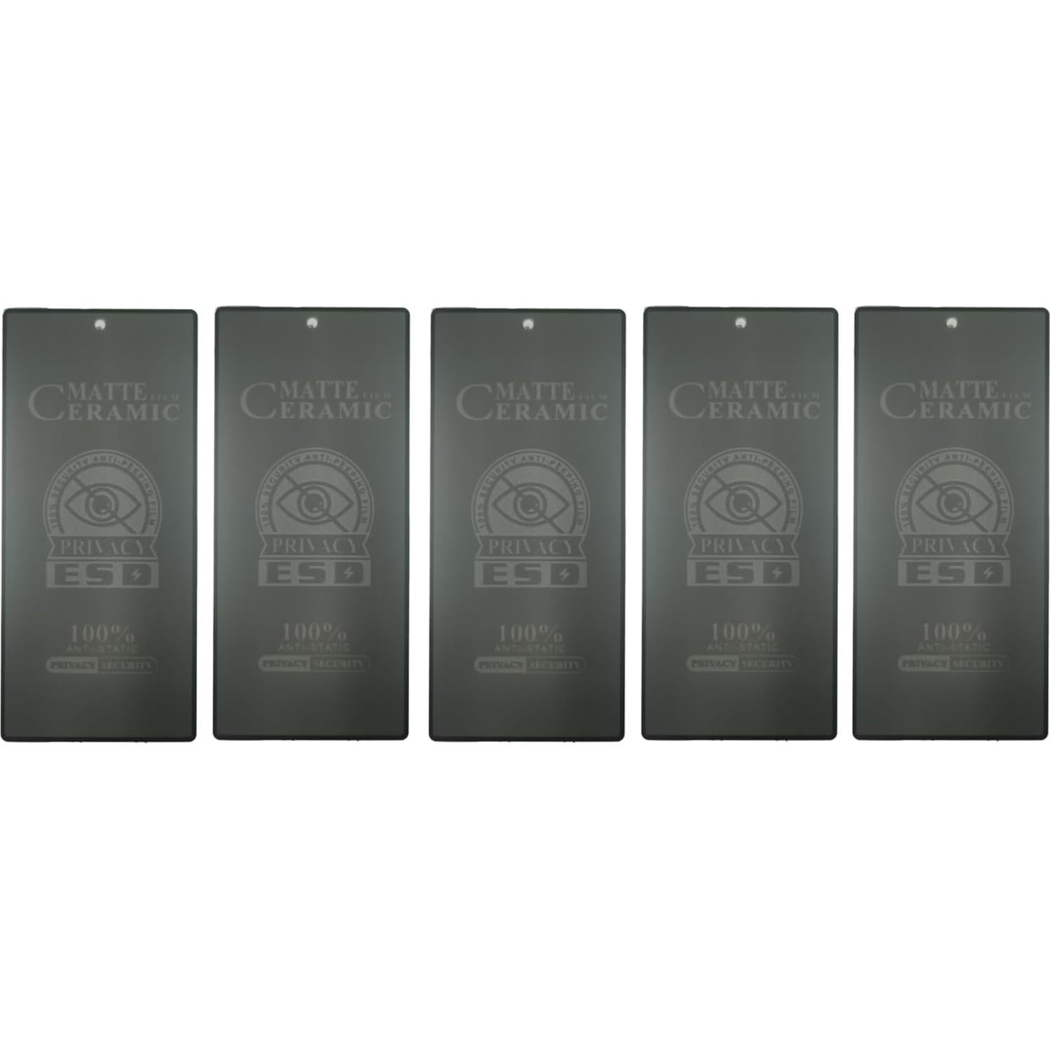 5 Protectores de Pantalla Cerámica Mate para Google Pixel 7a