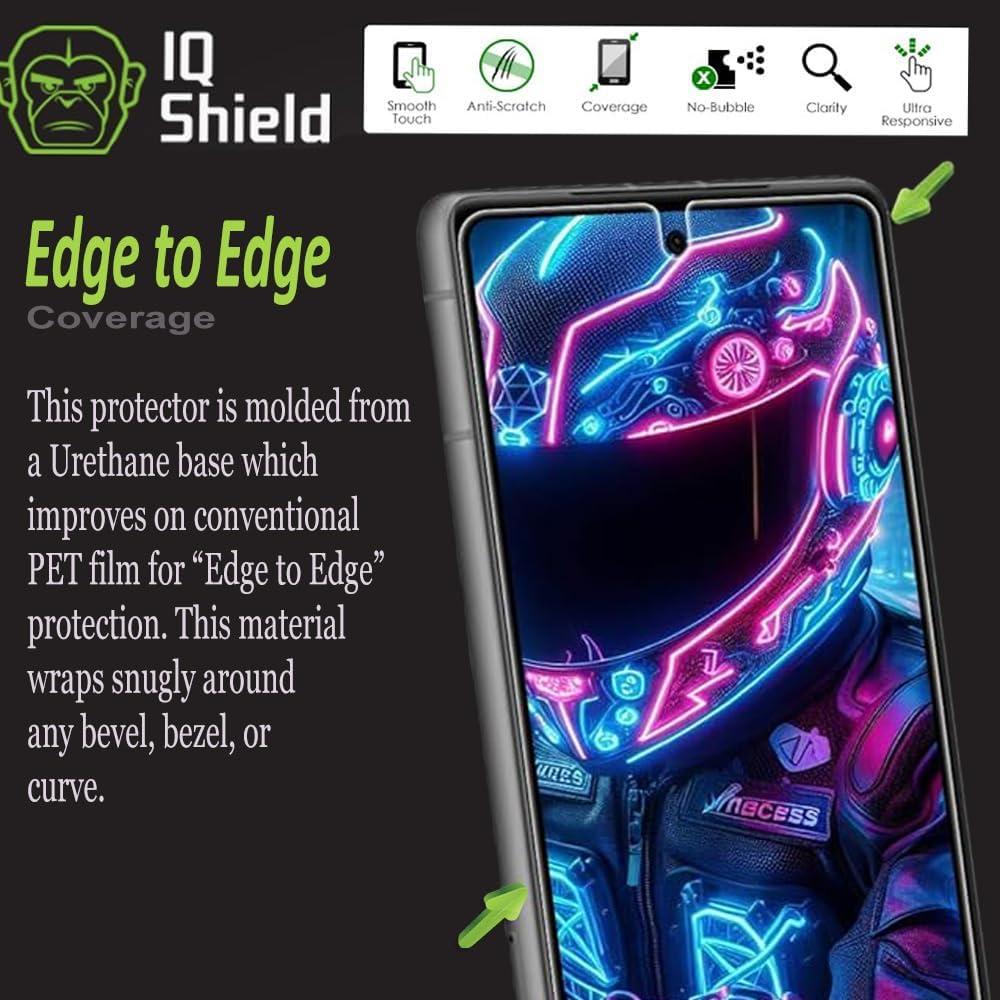 Protector de Pantalla IQShield para Google Pixel 7 - 2 Unidades TPU Anti-Burbujas