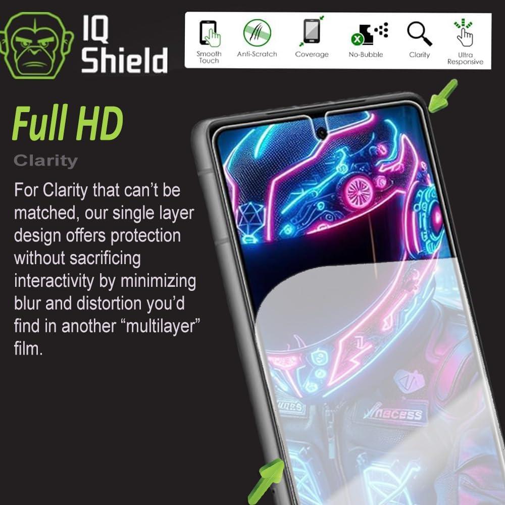 Protector de Pantalla IQShield para Google Pixel 7 - 2 Unidades TPU Anti-Burbujas