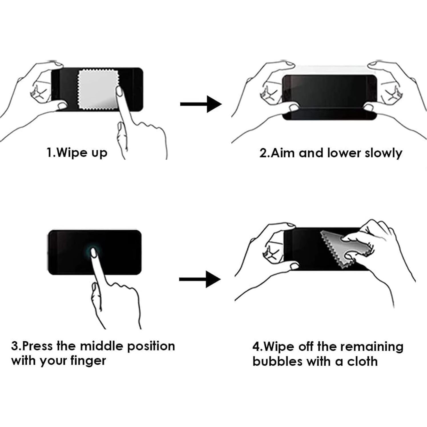 Paquete de 3 Protectores de Pantalla KELOLIN para Google Pixel 8 Pro