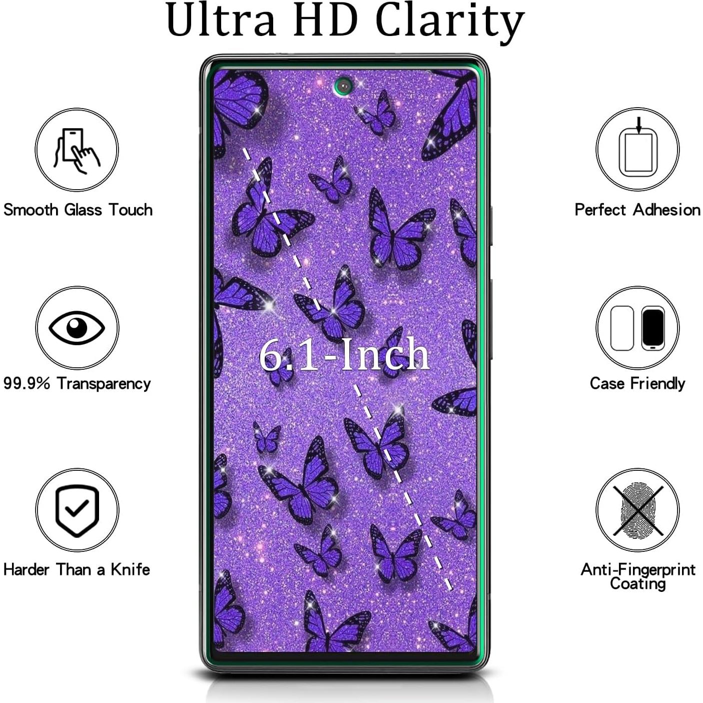 Protector de Pantalla MAYtobe para Google Pixel 7a - Vidrio Templado 0.33mm