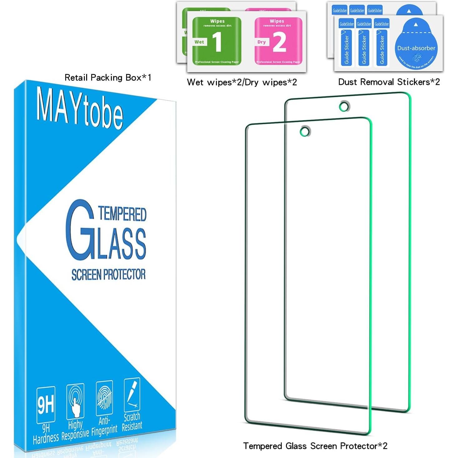 Protector de Pantalla MAYtobe para Google Pixel 7a - Vidrio Templado 0.33mm