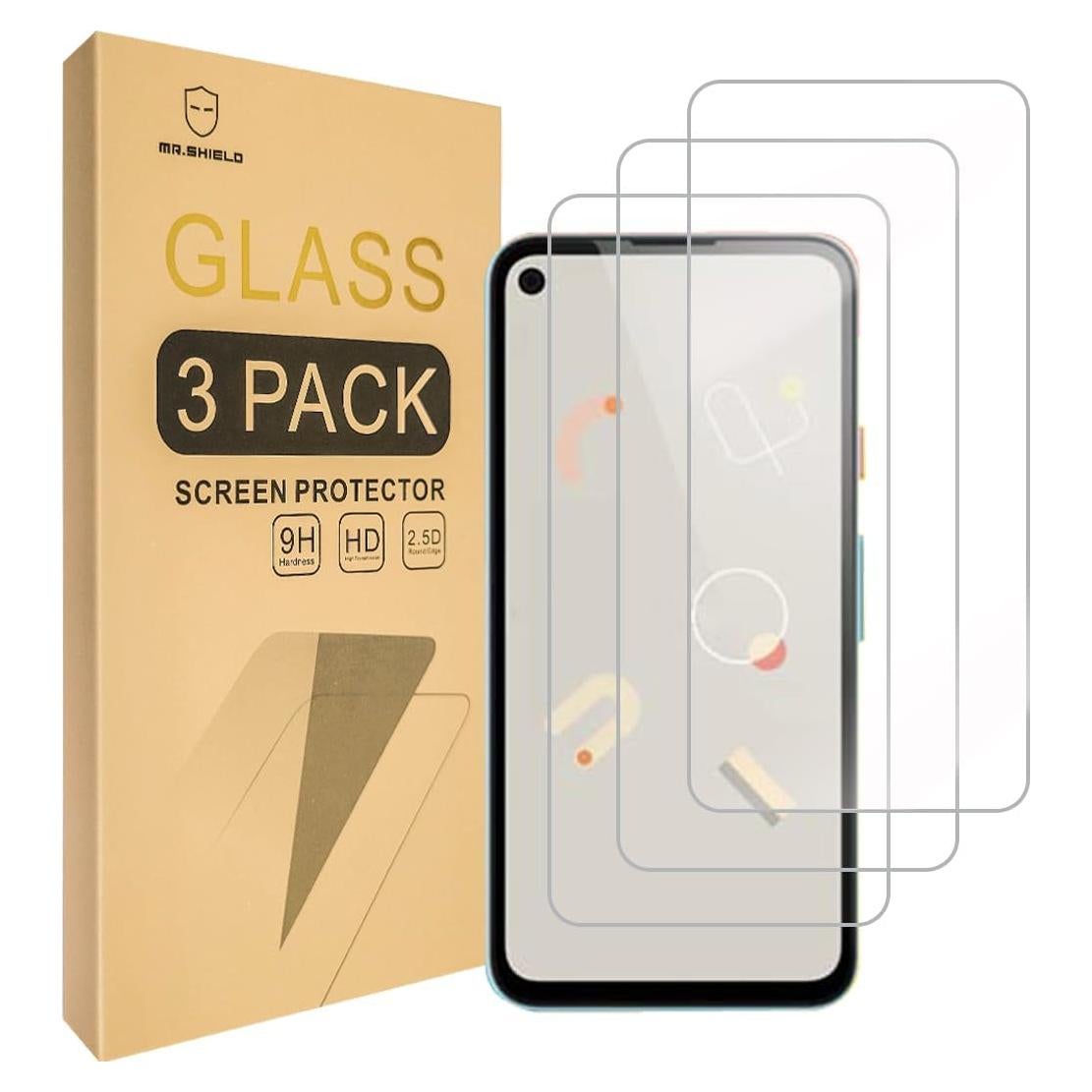 Protector de Pantalla Mr.Shield para Google Pixel 4a - Vidrio Templado 9H