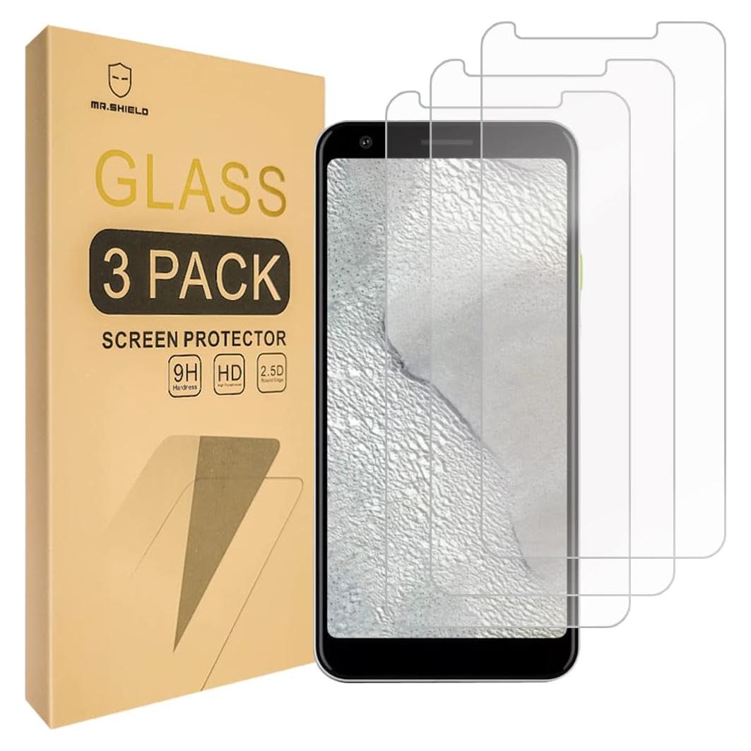 Protector de Pantalla Vidrio Templado Mr.Shield para Google Pixel 3a XL