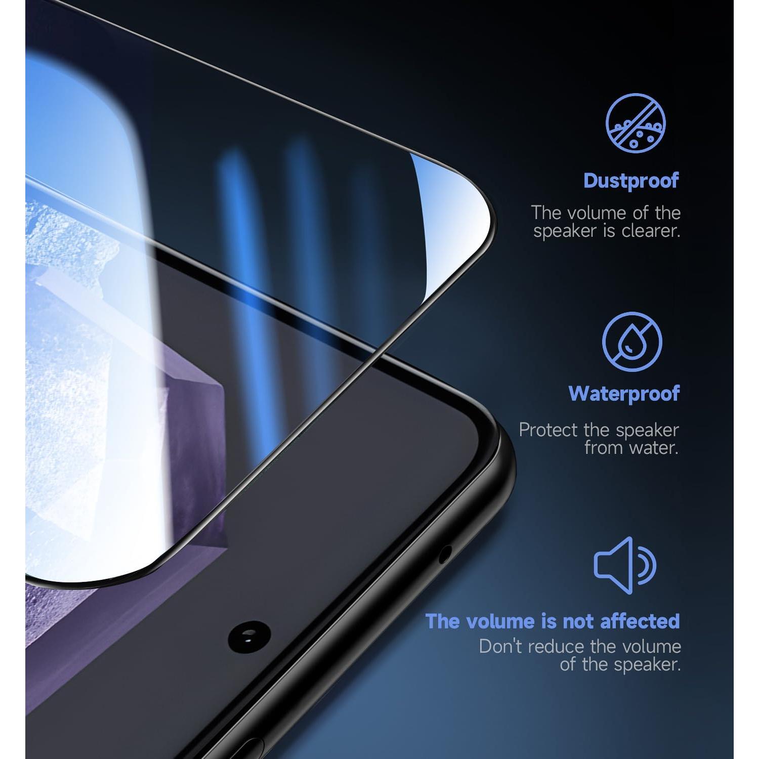 Protector de Pantalla Vidrio Templado MAGIC JOHN para Google Pixel 8