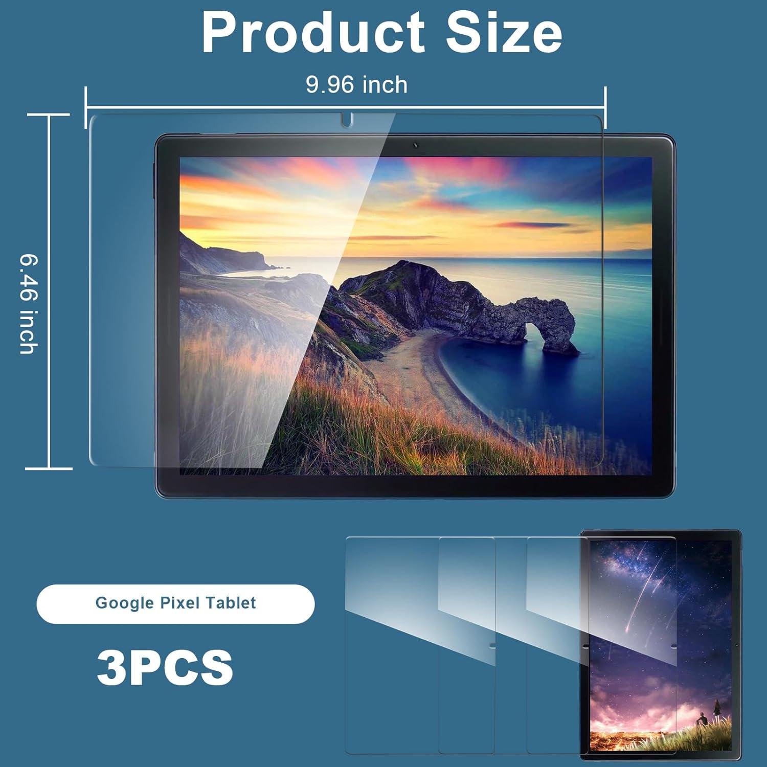 Paquete de 3 Protectores de Pantalla Tarewoeki para Google Pixel Tab 11"
