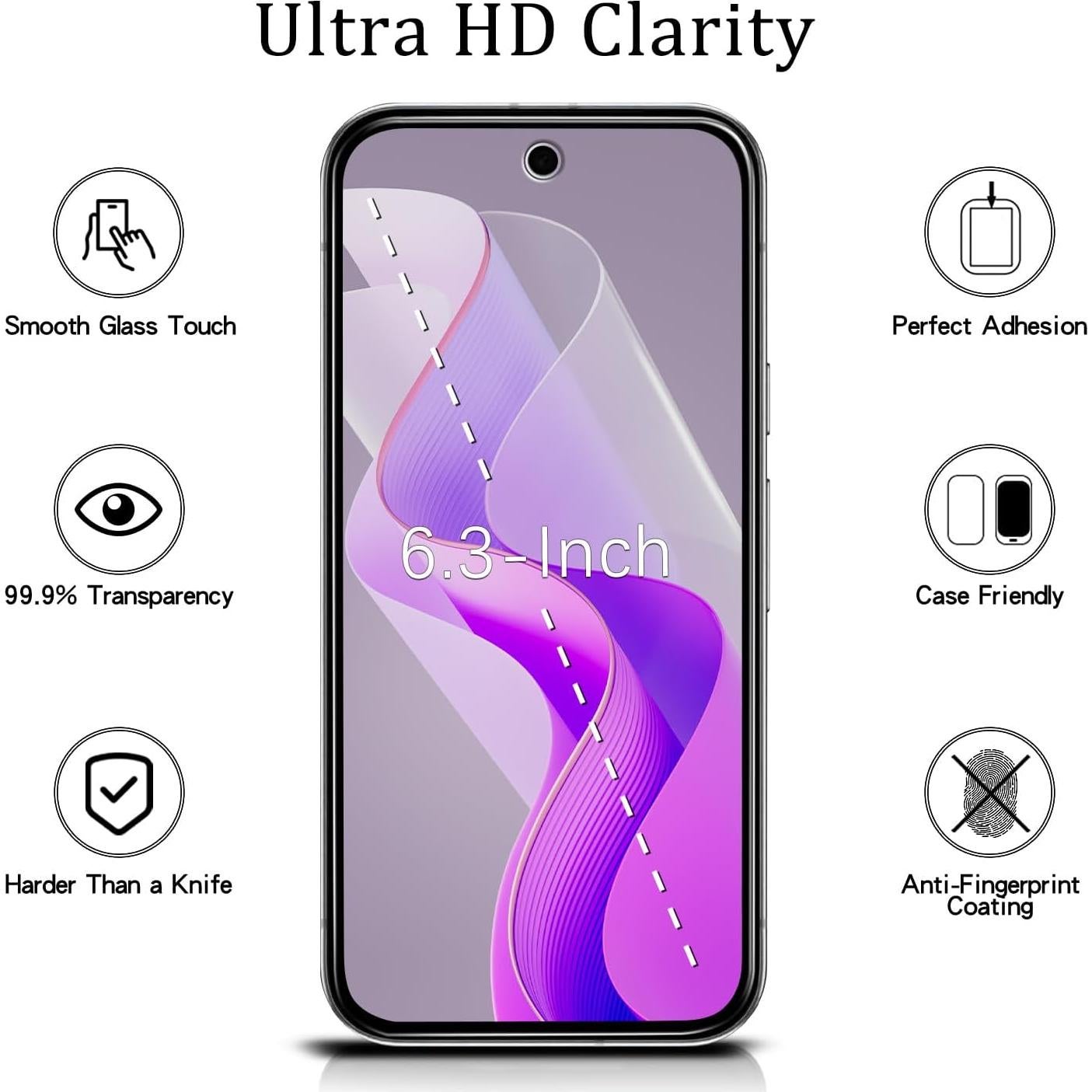 Protector de Pantalla de Privacidad MAYtobe para Google Pixel 9A