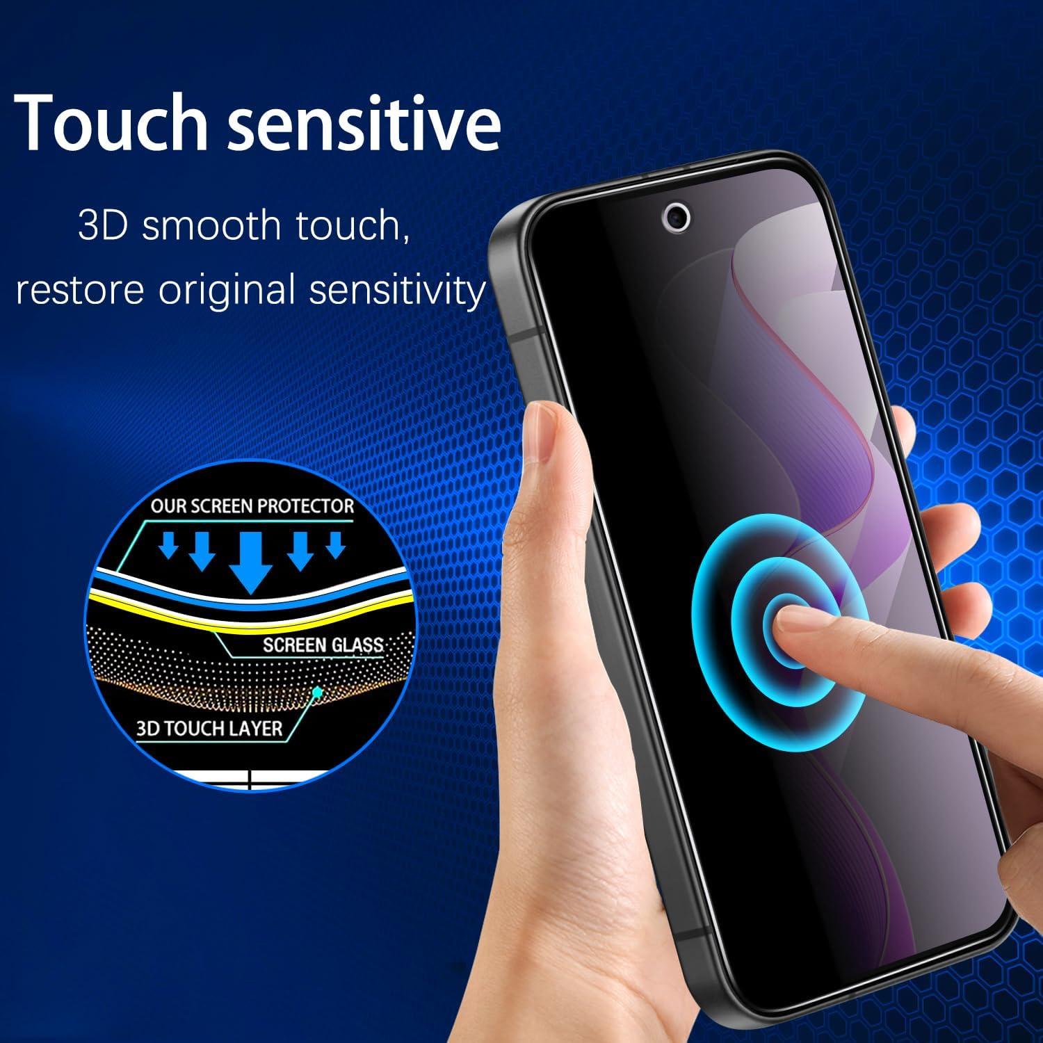 Protector de Pantalla de Privacidad MAYtobe para Google Pixel 9A