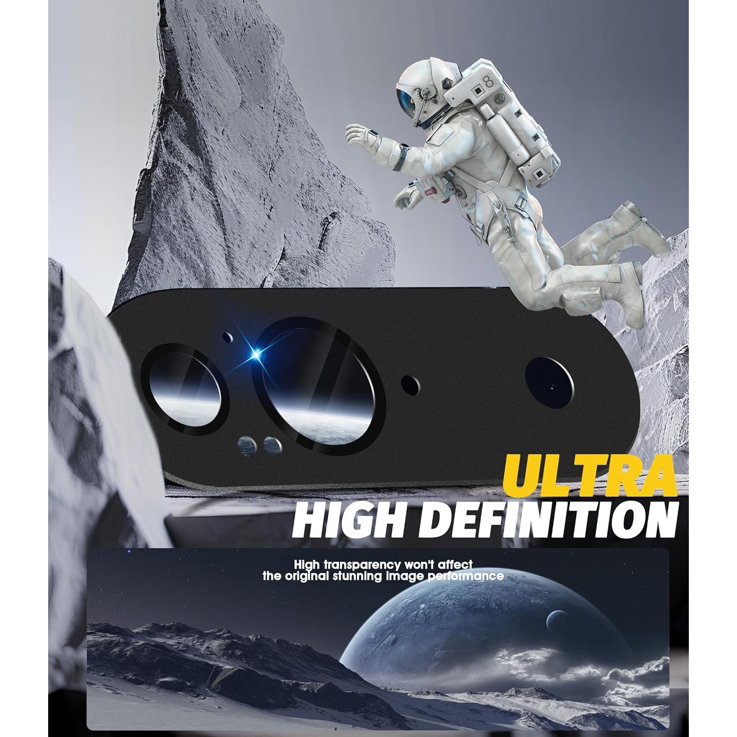 Protector de Lente de Cámara Orzero para Google Pixel 9 - Metal y Vidrio