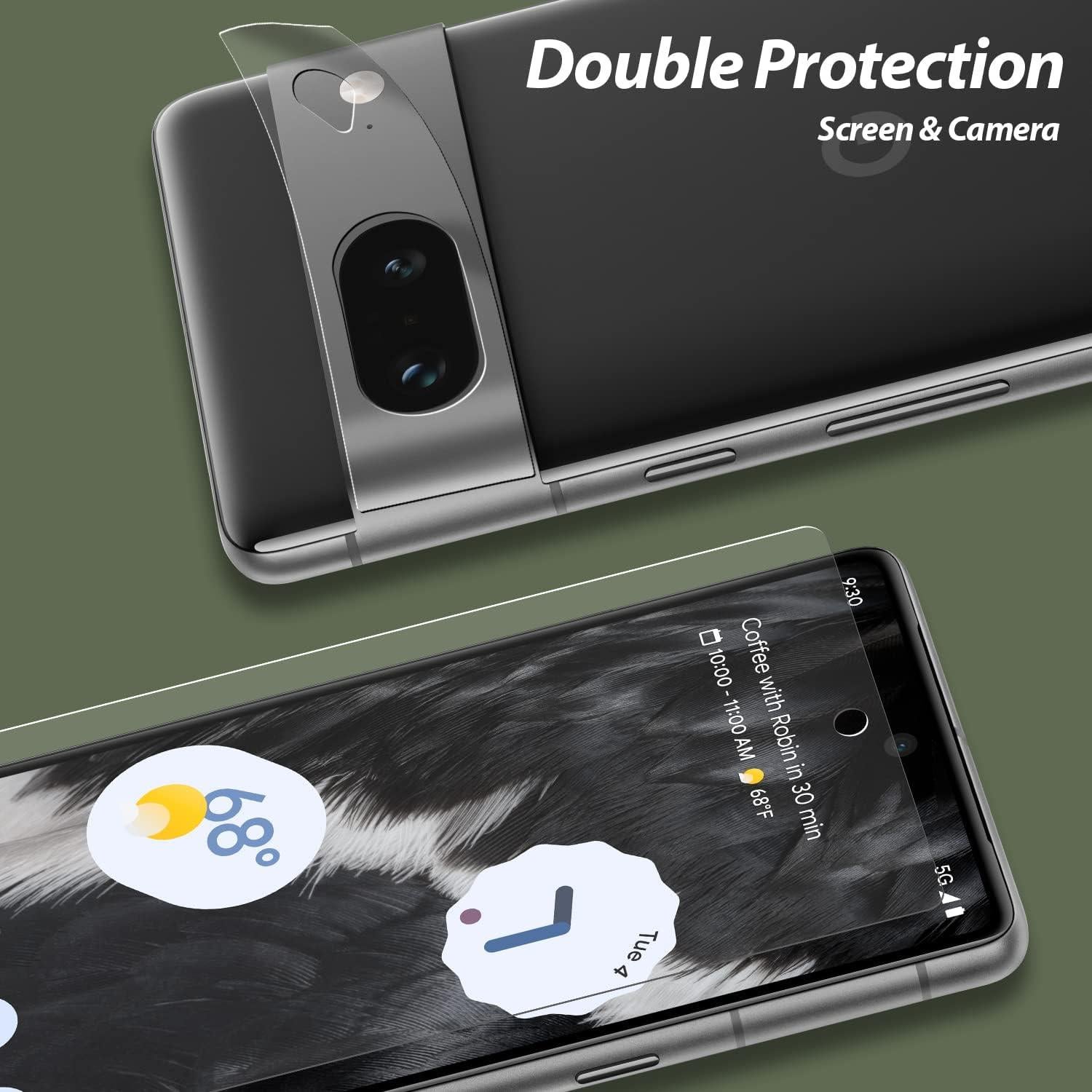 Protector de Pantalla Vidrio Templado Whitestone Dome para Pixel 7 - 2 Paquete