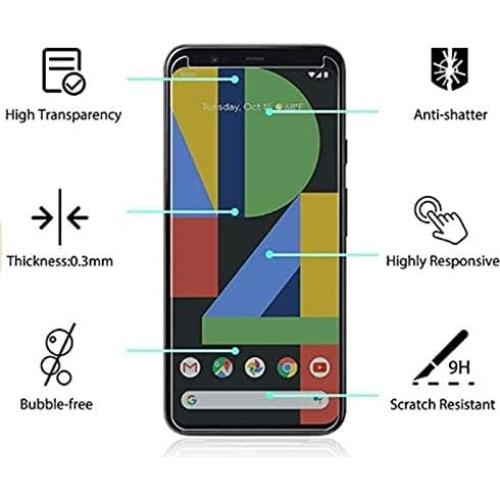 Protector de Pantalla Privado 2PACK YJ35 para Google Pixel 4 XL