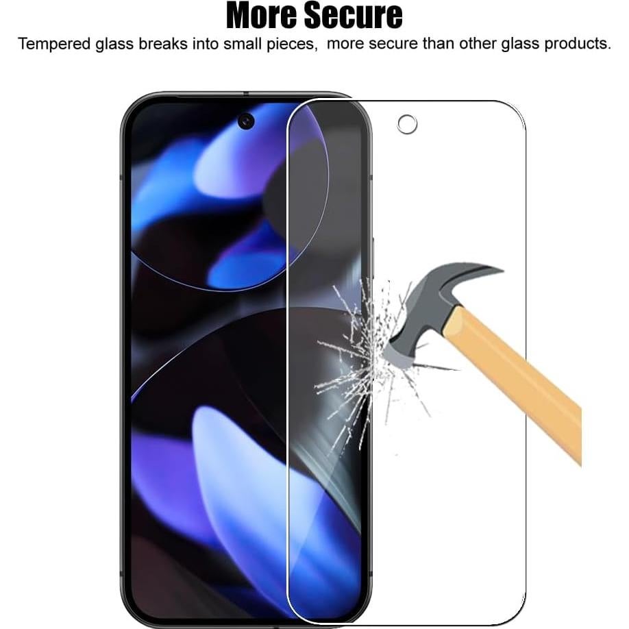 Protector de Pantalla y Lente para Google Pixel 9 - UZWZW - 3+3