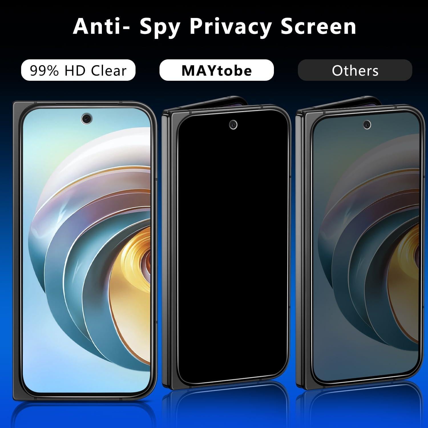 Protector de Pantalla Privada MAYtobe para Google Pixel 9 Pro Fold