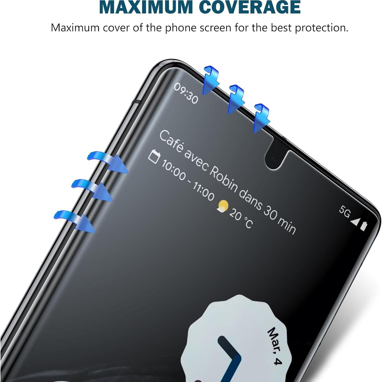 Protector de Pantalla TPU EGV para Google Pixel 7 Pro