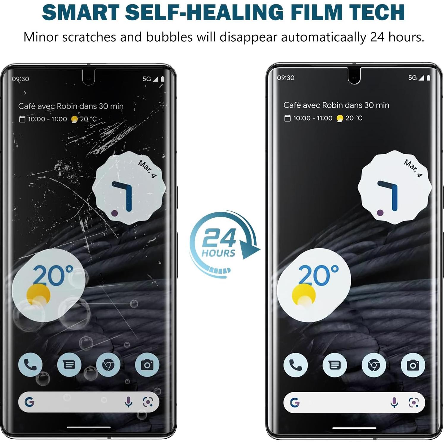 Protector de Pantalla TPU EGV para Google Pixel 7 Pro