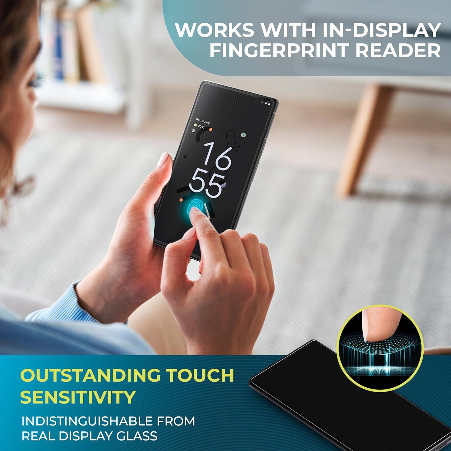 Protector de Pantalla Vidrio Templado Power Theory Google Pixel 8 Pro