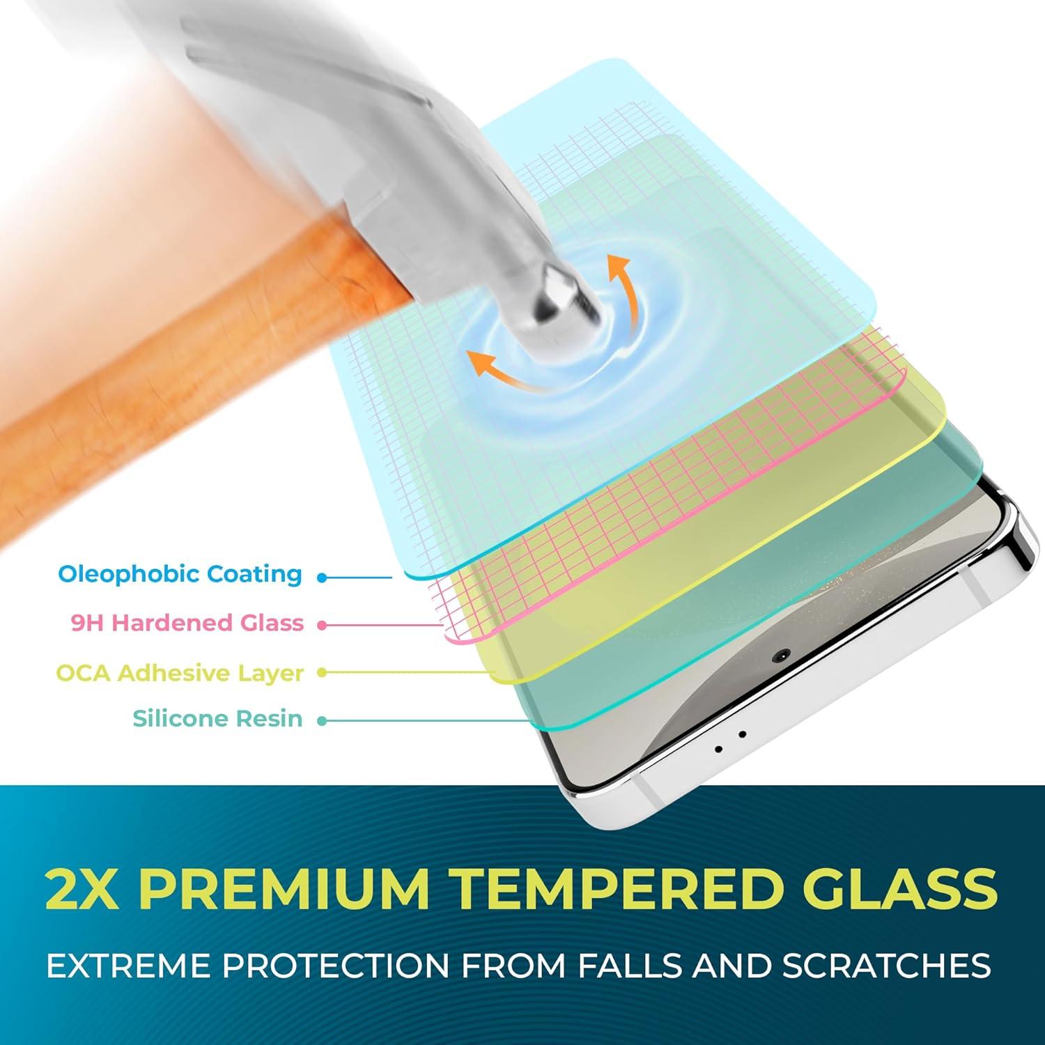 Protector de Pantalla Vidrio Templado Power Theory Google Pixel 8 Pro