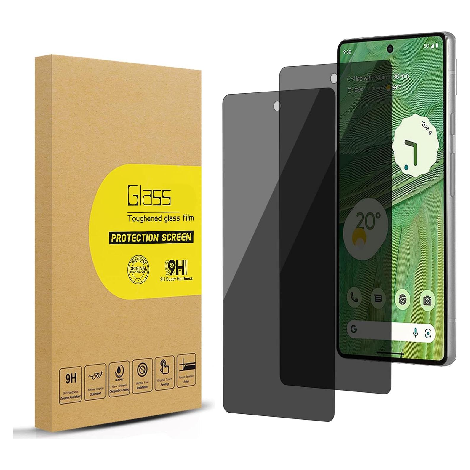 Protector de Pantalla Privado Vidrio Templado Lokyoo para Google Pixel 6A