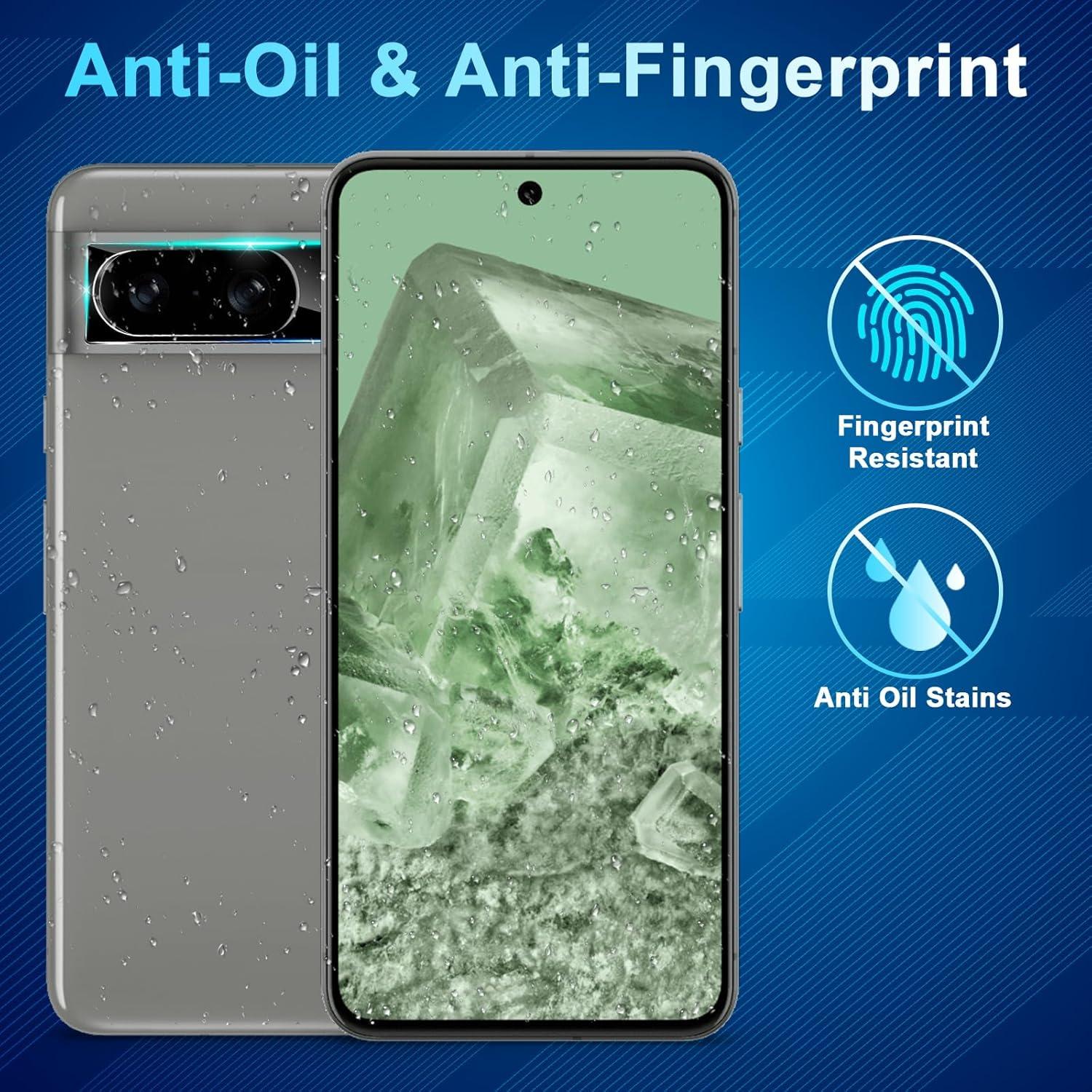 Protector de Pantalla Privado Vidrio Templado Pixel 8 5G - 2 Piezas