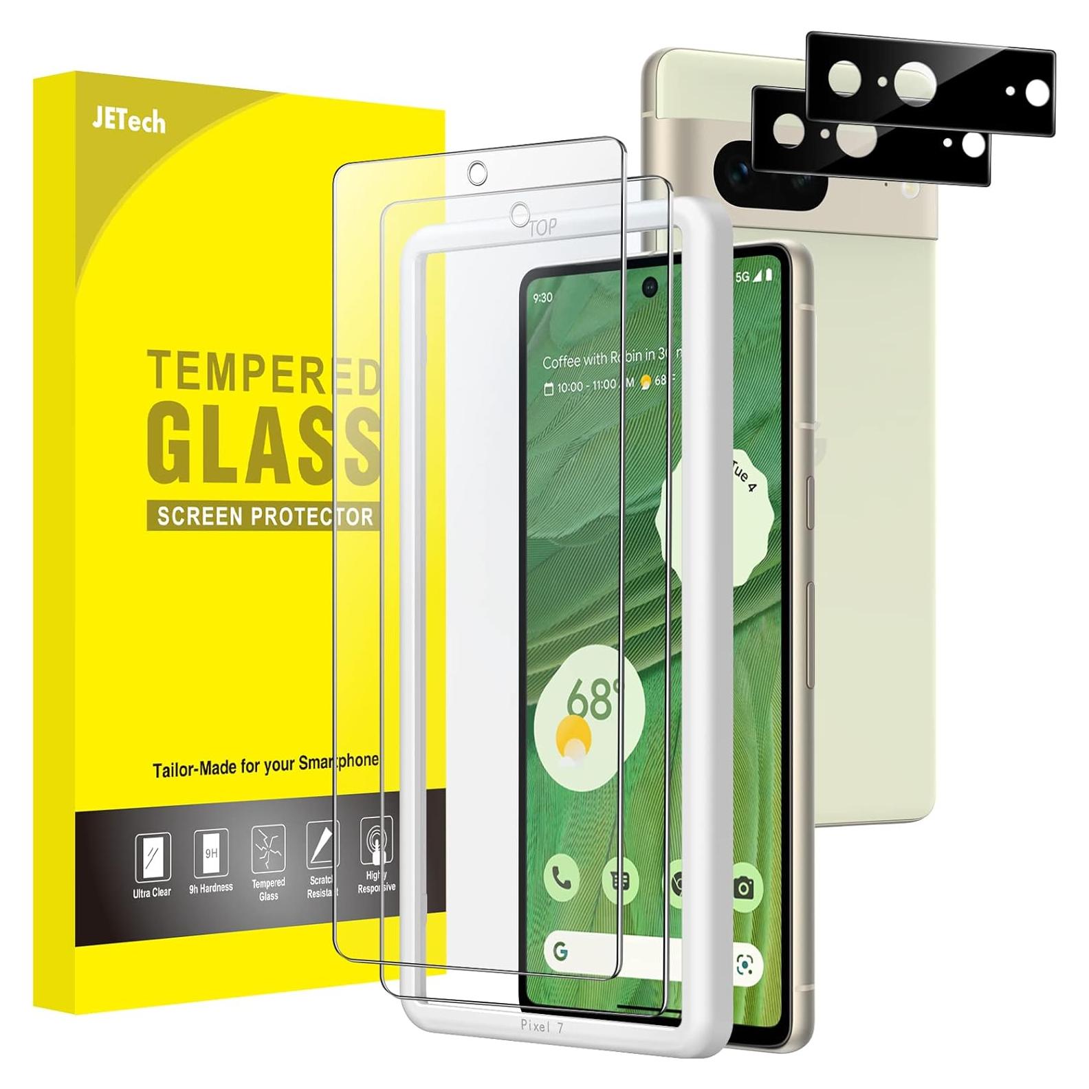 Protector de Pantalla JETech para Google Pixel 7 - Vidrio Templado HD