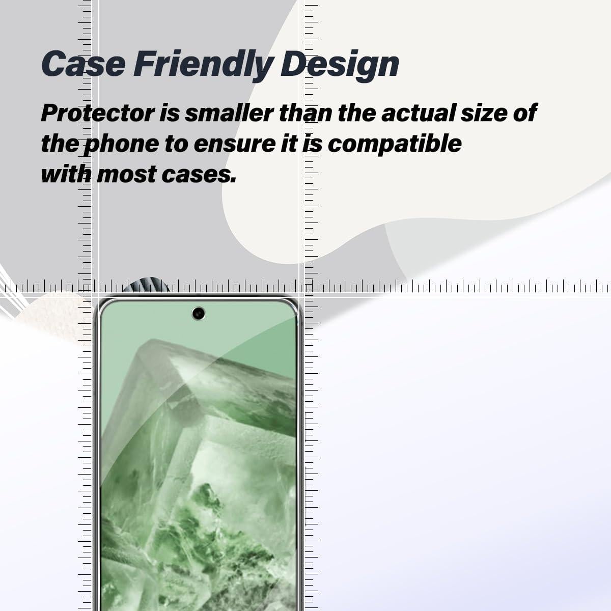 Protector de Pantalla Vidrio Templado BIGFACE para Pixel 8 5G