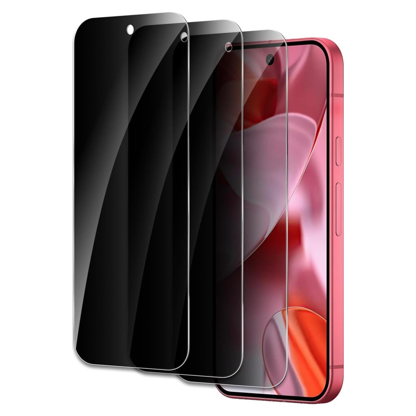 Protector de Pantalla Privado Vidrio Templado Google Pixel 9A - 3 Unidades