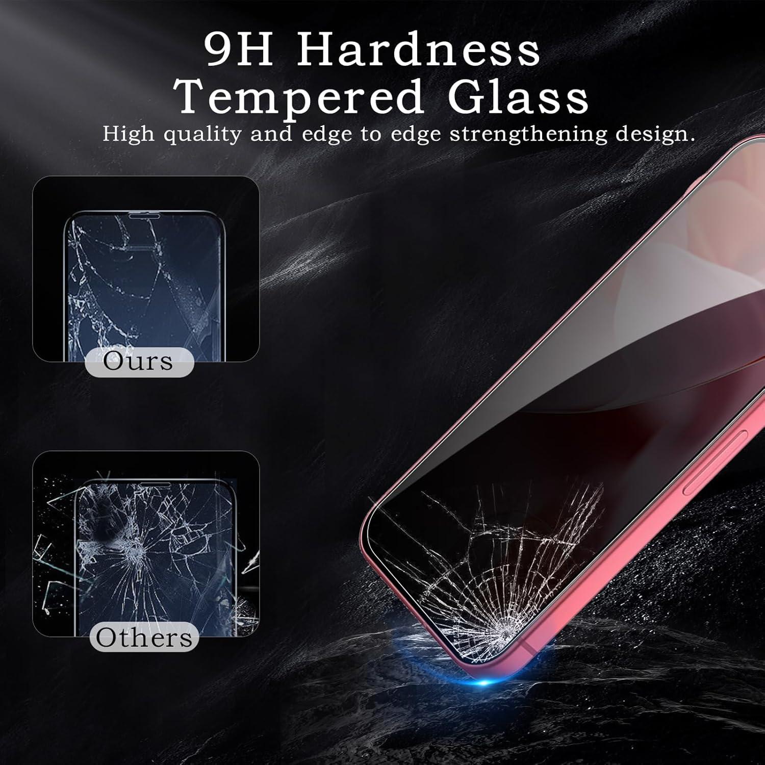 Protector de Pantalla Privado Vidrio Templado Google Pixel 9A - 3 Unidades