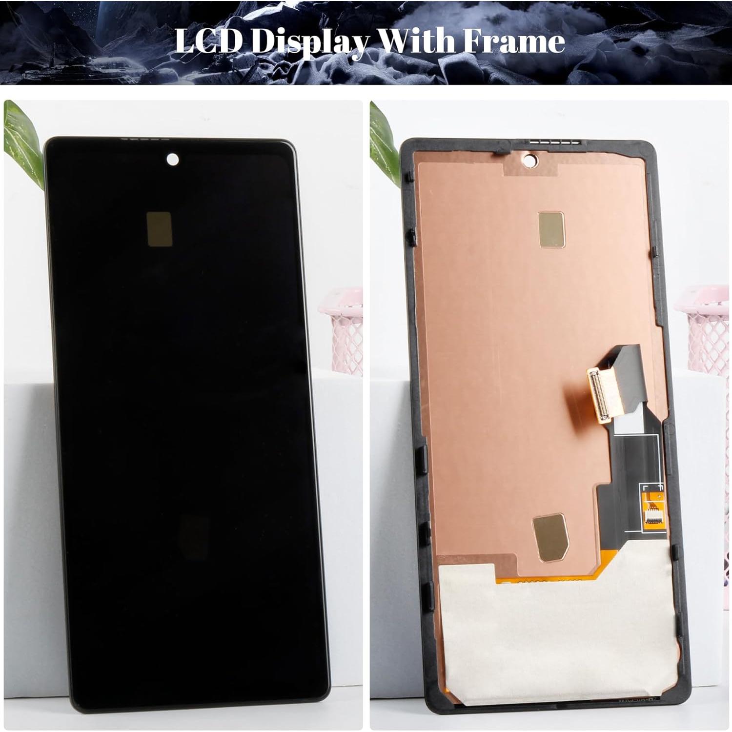 Reemplazo Pantalla LCD Google Pixel 6A SRJTEK 15.5cm con Marco