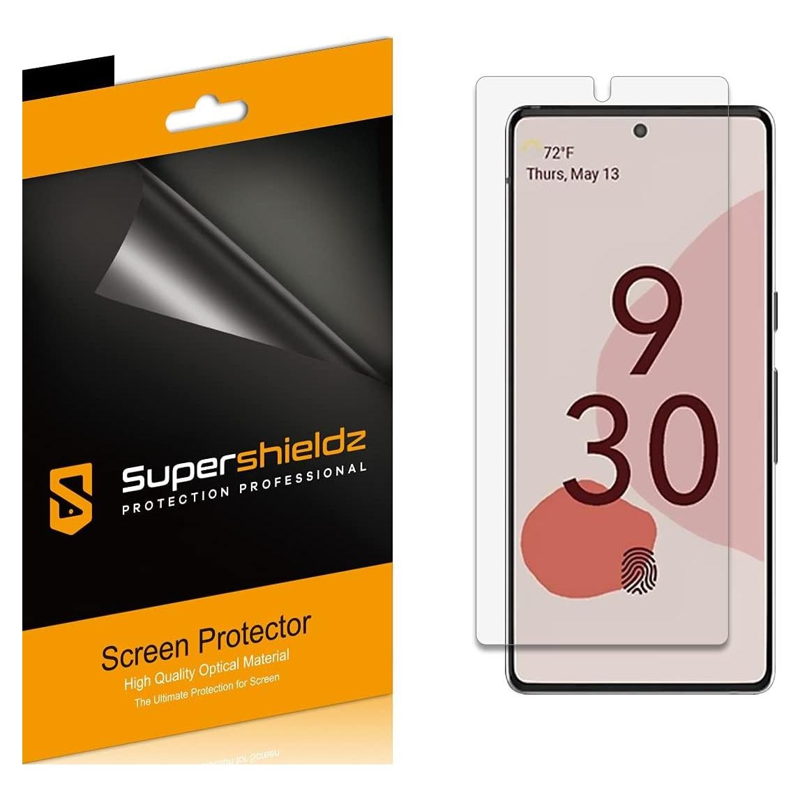 Protector de Pantalla Supershieldz para Google Pixel 6 - 6 Unidades