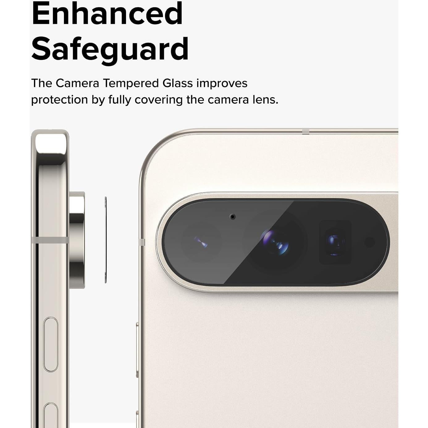 Protector de Lente de Cámara Ringke para Google Pixel 9 Pro - Vidrio Templado