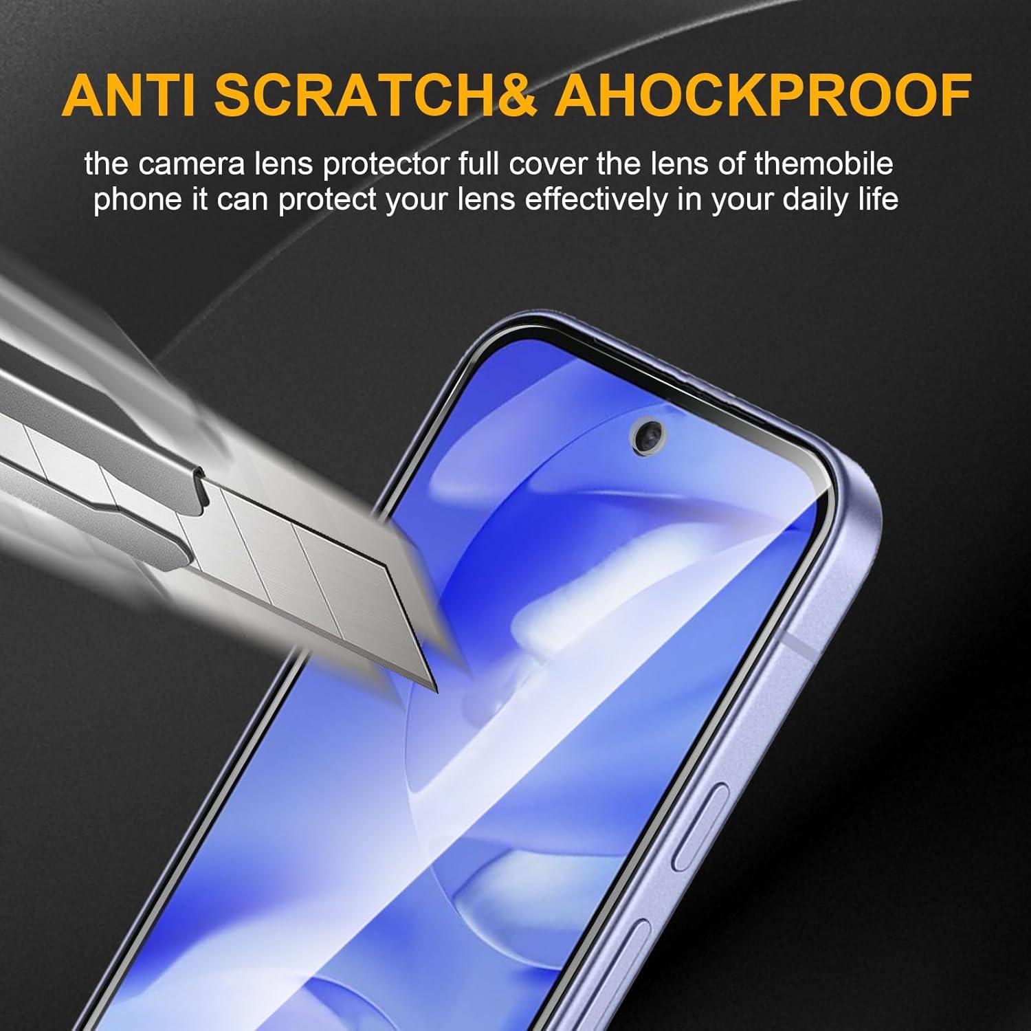 Paquete 3 Protectores Pantalla Vidrio Templado Nixinioo Google Pixel 9A