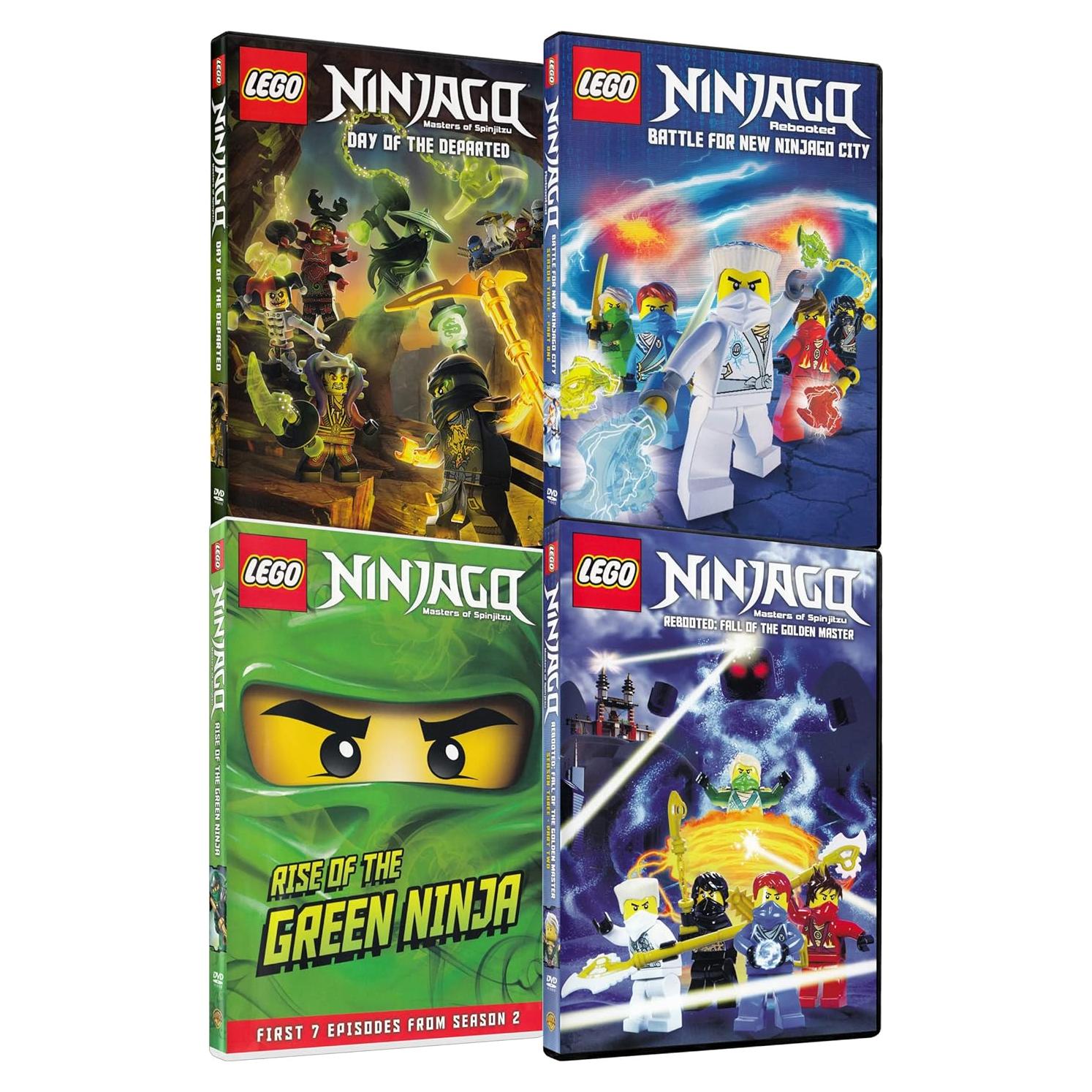 Colección DVD LEGO Ninjago 2 Discos - No Clasificado