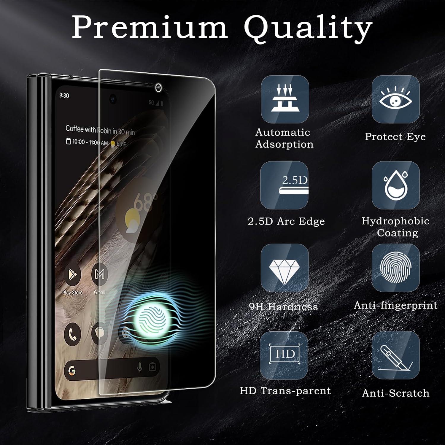 Protector de Pantalla Privado AYWLPP para Google Pixel Fold 5G