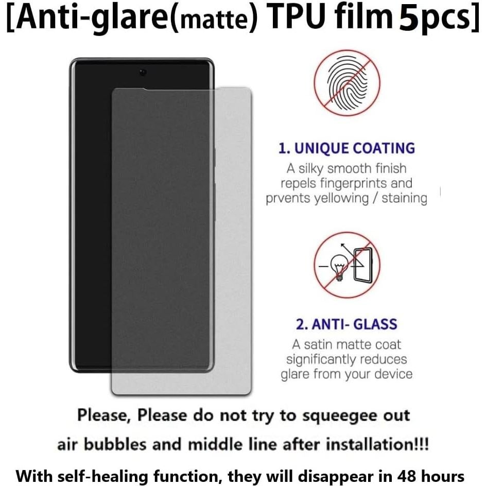 Protector de pantalla TPU mate + 2 lentes Google Pixel 8 Pro