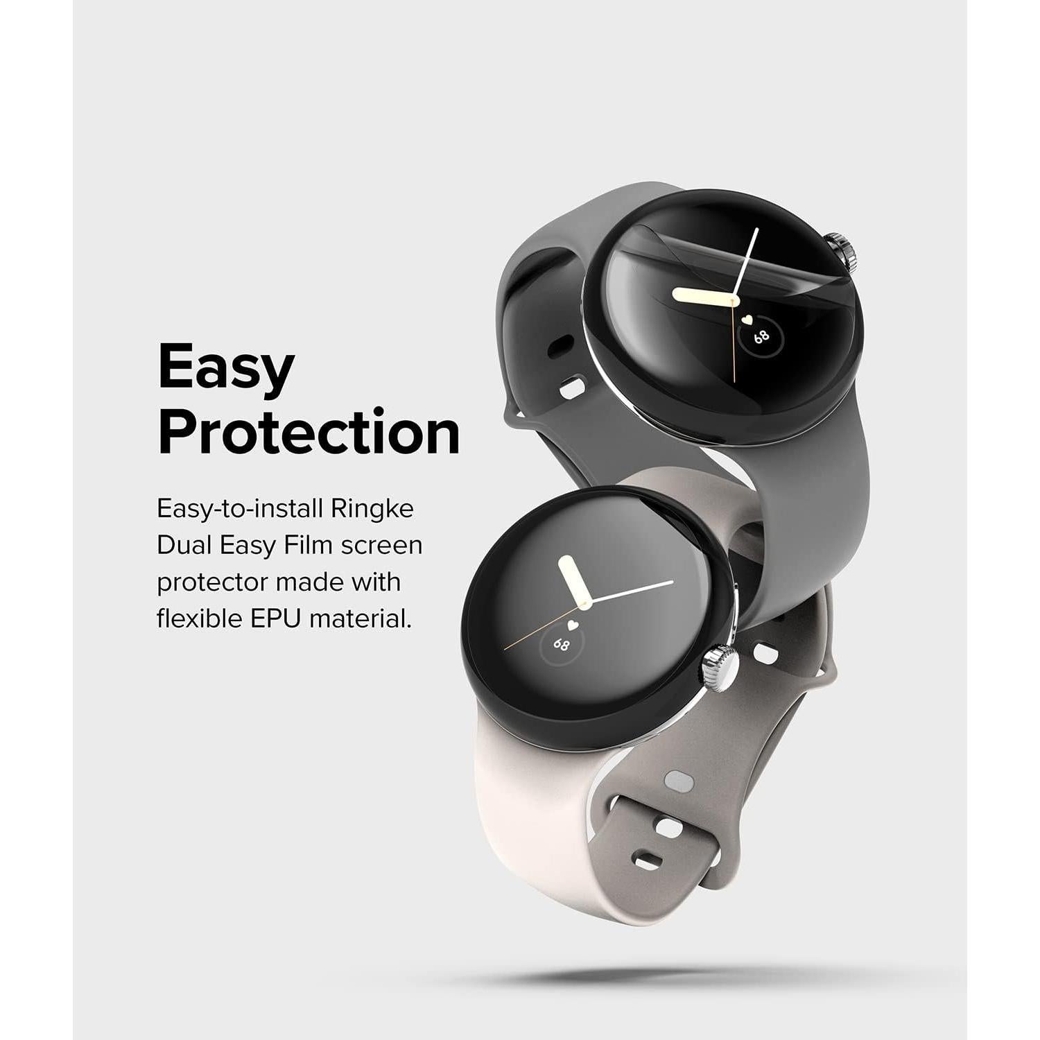 Protector de Pantalla Ringke Dual Easy Film para Google Pixel Watch 2