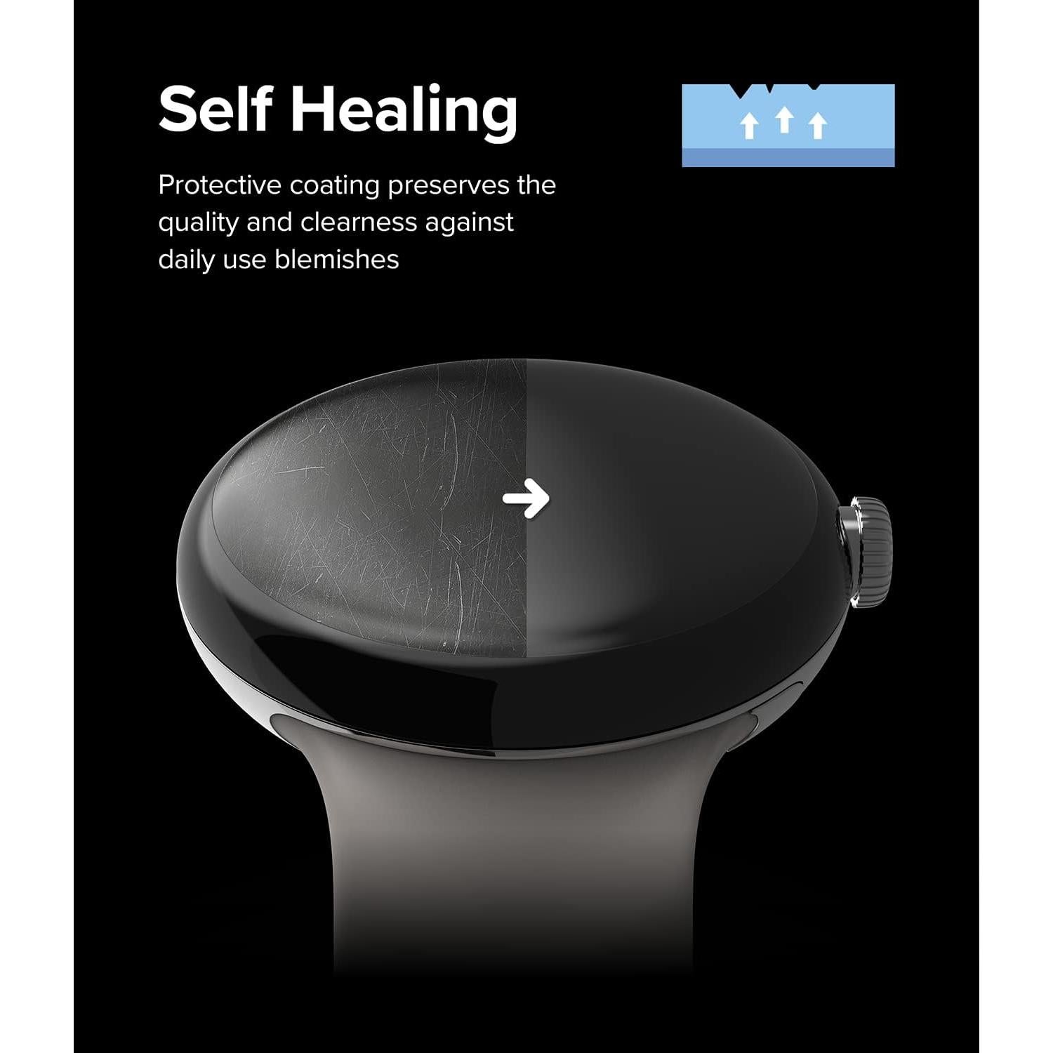 Protector de Pantalla Ringke Dual Easy Film para Google Pixel Watch 2